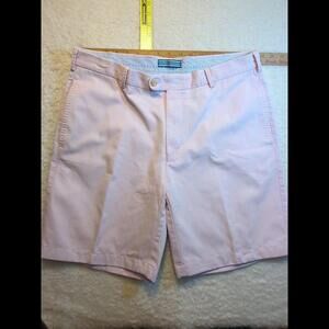 Peter Millar Bedford Chino Golf Shorts Sz 35" Athleisure Active Wear Shorts